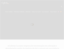 Tablet Screenshot of coferly.com.br